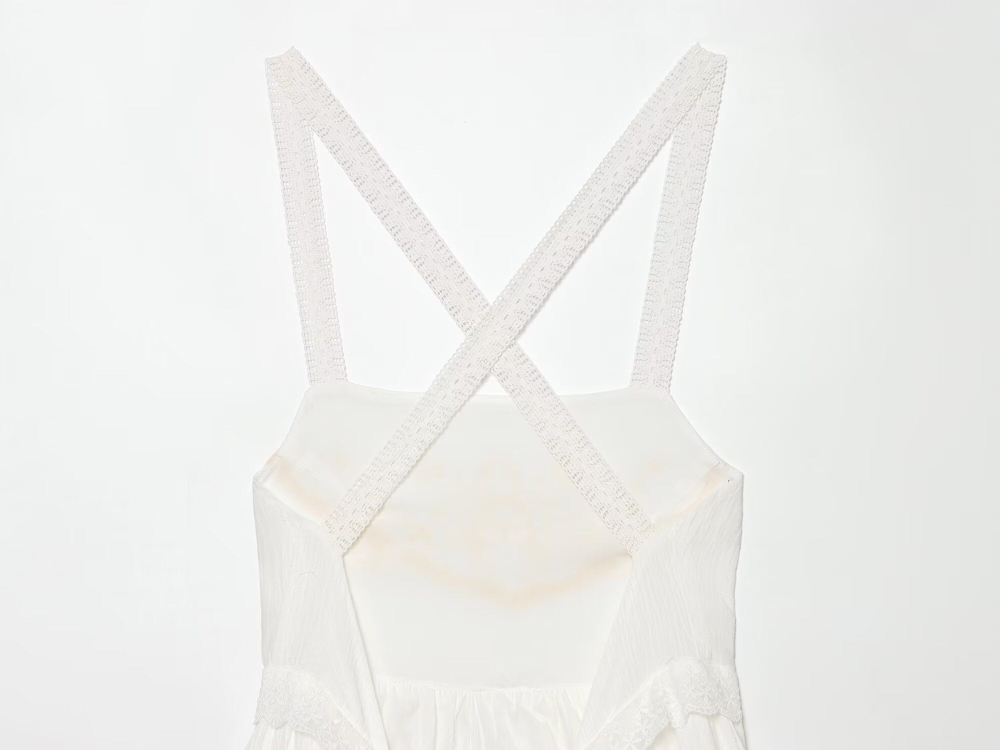 Women's chiffon embroidered mini dress