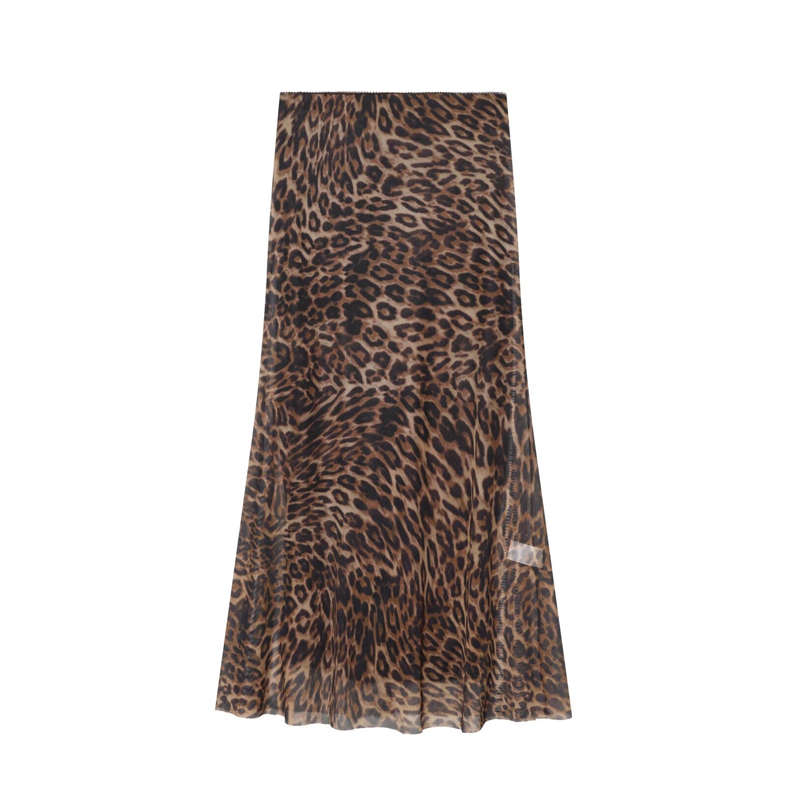 suit Women's 2 pieces animal print tulle top+Skirts