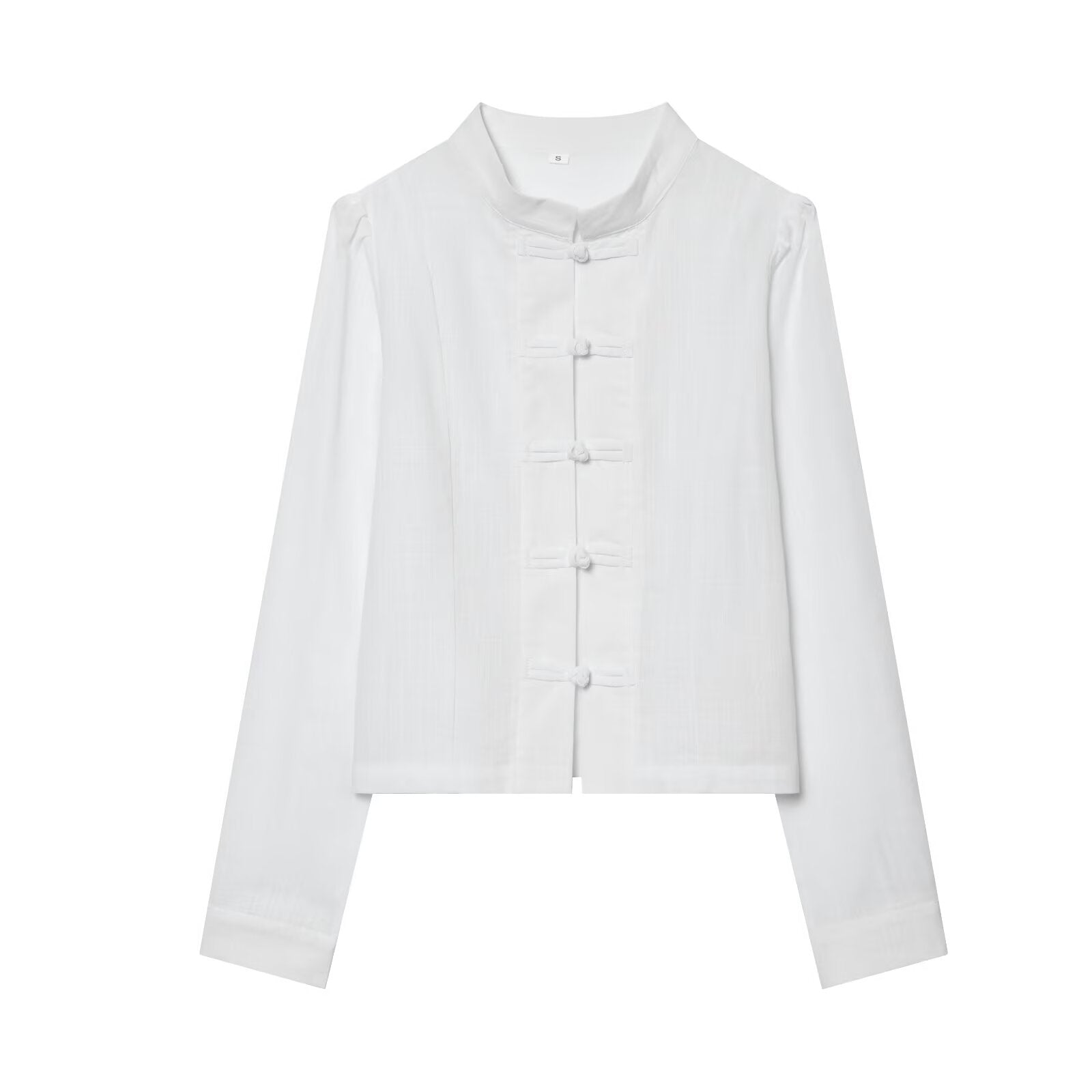 2026 Women's New Chinese style stand collar shirt