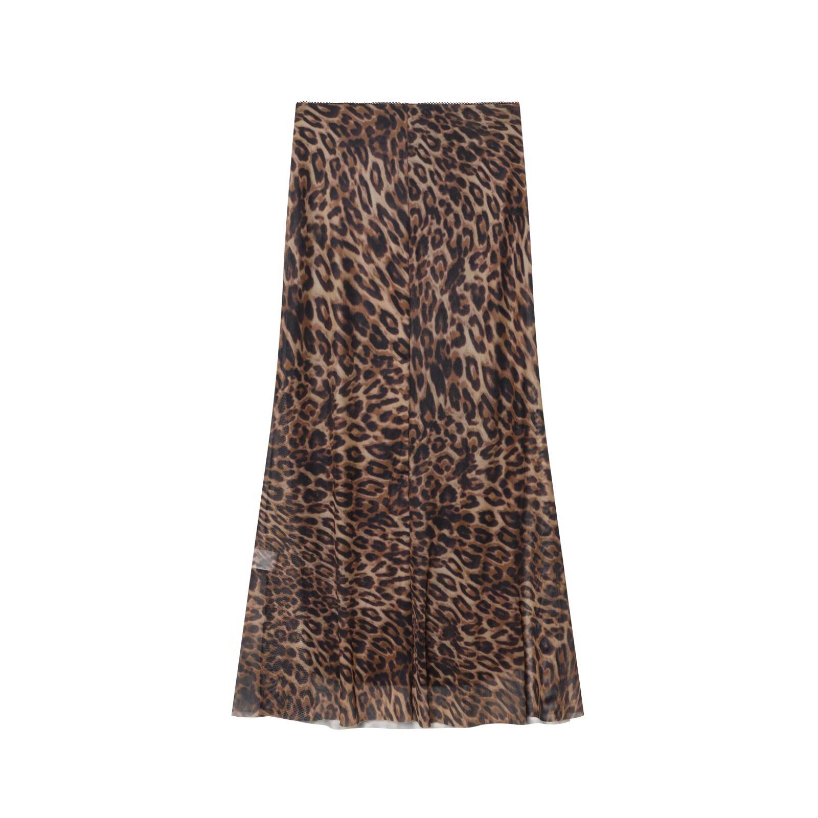 suit Women's 2 pieces animal print tulle top+Skirts