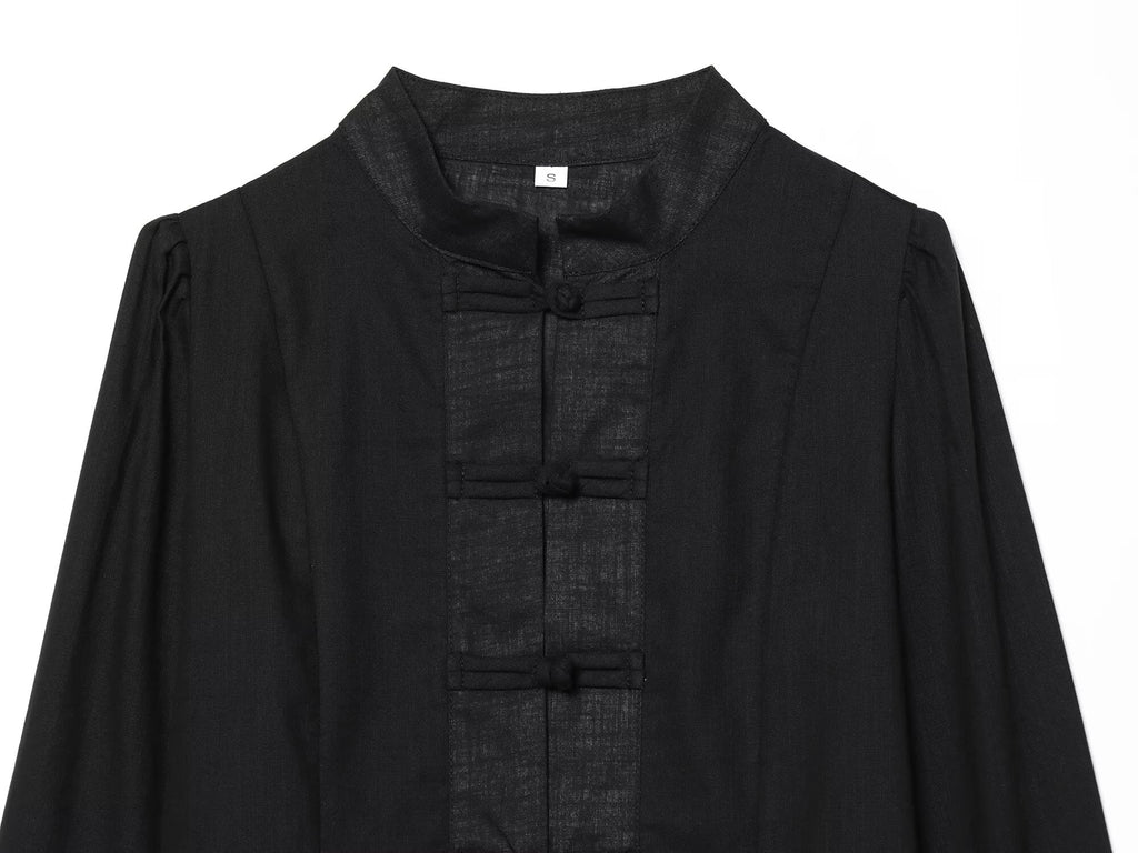 2026 Women's New Chinese style stand collar shirt
